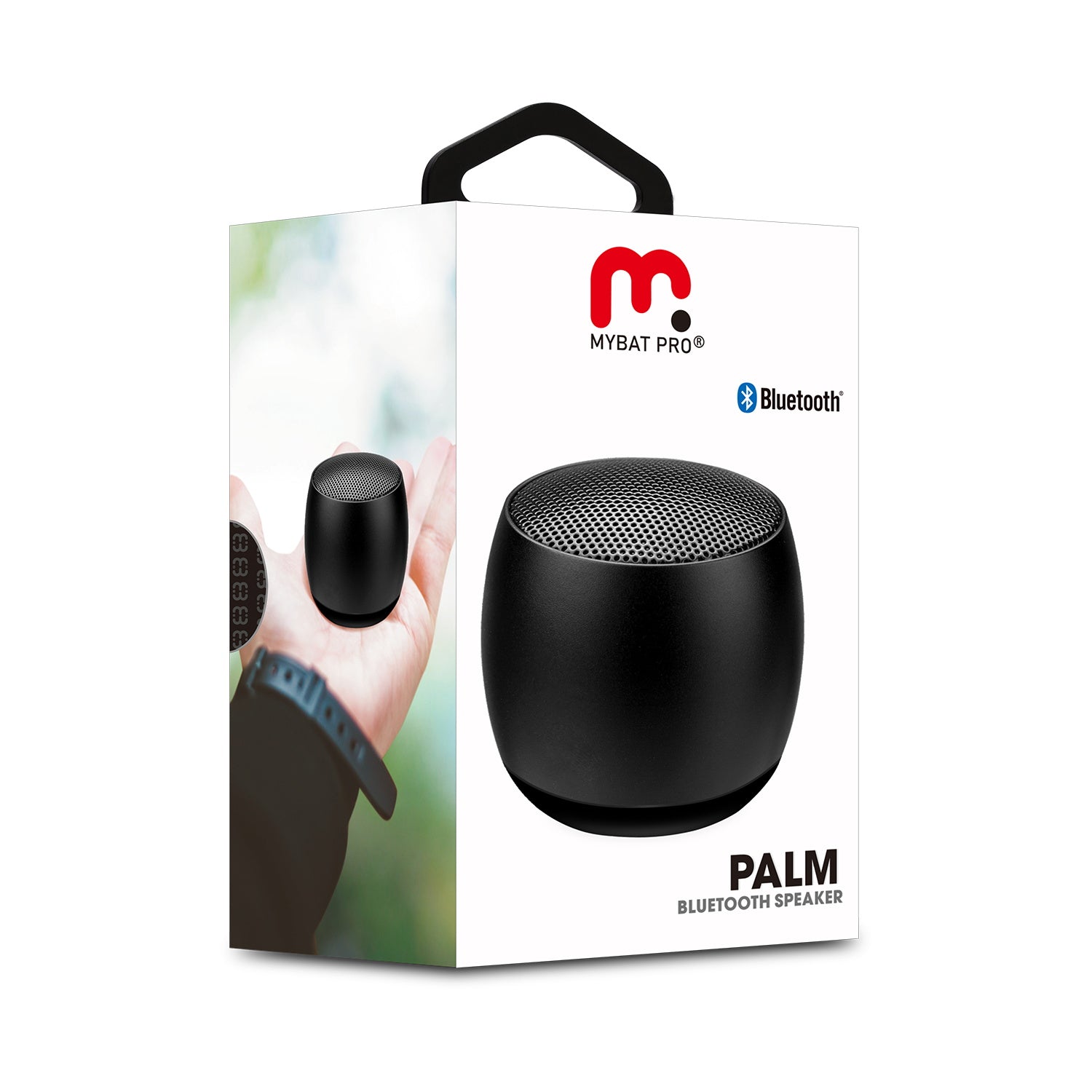 MyBat Pro Palm Mini Portable Wireless Speaker - Black