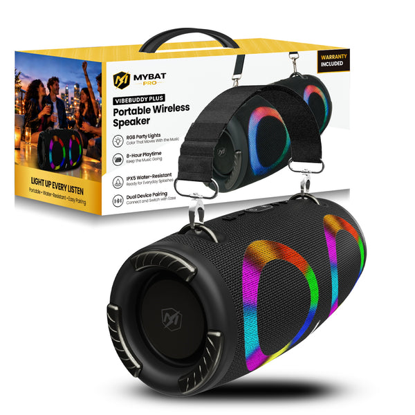 MyBat Pro Vibebuddy Plus Portable Wireless Speaker - Black - RSKUSU042.JPG