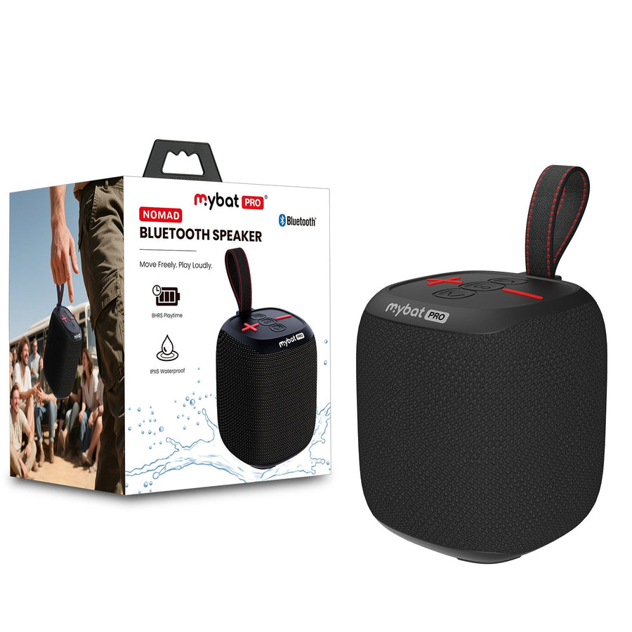 MyBat Pro Nomad Portable Wireless Speaker - Black