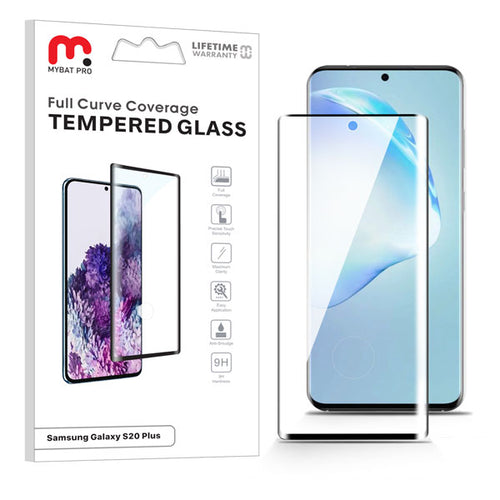 MyBat Pro Full Curve Coverage Tempered Glass Screen Protector for Samsung Galaxy S20 Plus 5G / S20 Plus (6.7) - Clear - RSS20PSC83A-1.jpg