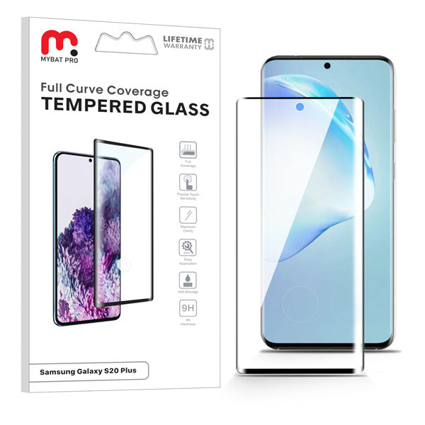 MyBat Pro Full Curve Coverage Tempered Glass Screen Protector for Samsung Galaxy S20 Plus 5G / S20 Plus (6.7) - Clear - RSS20PSC83A-1.jpg