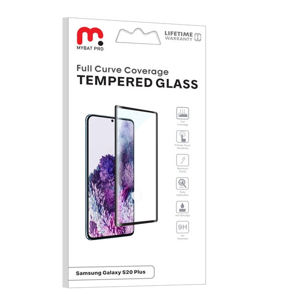 MyBat Pro Full Curve Coverage Tempered Glass Screen Protector for Samsung Galaxy S20 Plus 5G / S20 Plus (6.7) - Clear - RSS20PSC83A-10.jpg