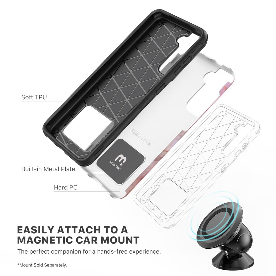 MyBat Pro Fuse Series Case for Samsung Galaxy S21 Plus - Pink Marble - RSS21PCSD5RM004-6.jpg