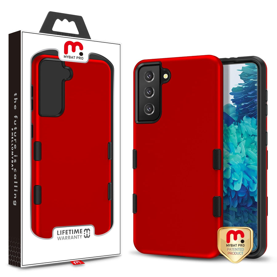 MyBat Pro Tuff Subs Series Case for Samsung Galaxy S21 Plus - Red
