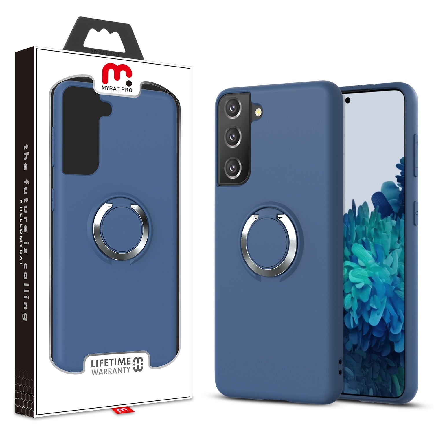 MyBat Pro Halo Series Case for Samsung Galaxy S21 Plus - Blue
