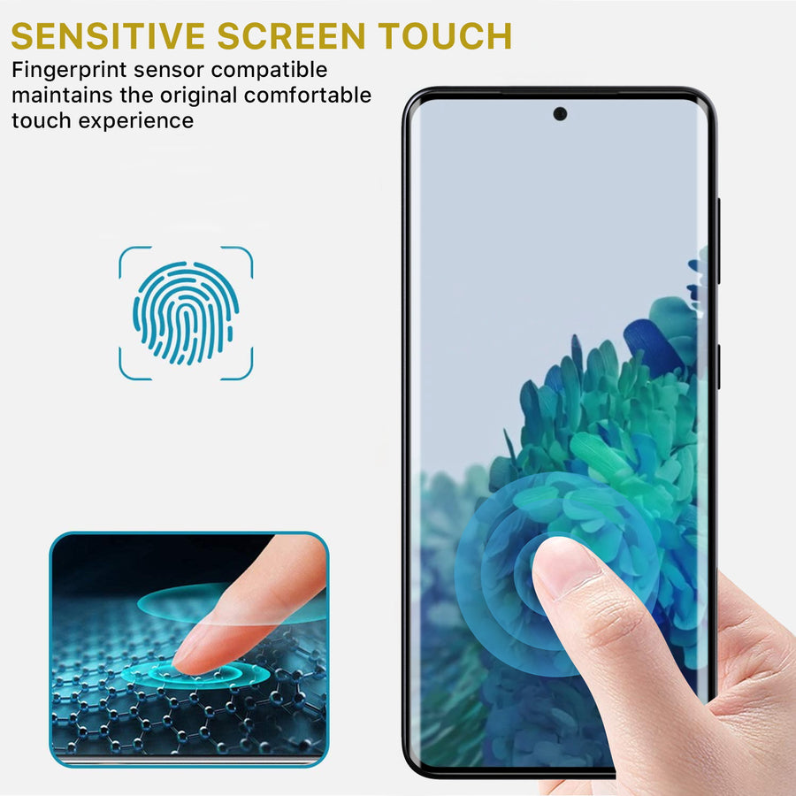 MyBat Pro Full Coverage Tempered Glass Screen Protector w/ Fingerprint Unlock for Samsung Galaxy S21 Plus - Clear - RSS21PSC85U-4.jpg