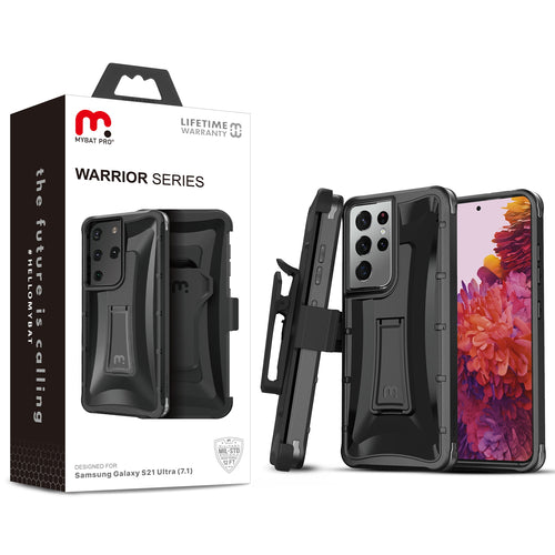 MyBat Pro Warrior Series Case for Samsung Galaxy S21 Ultra - Black - RSS21UCS3NS001-1.jpg