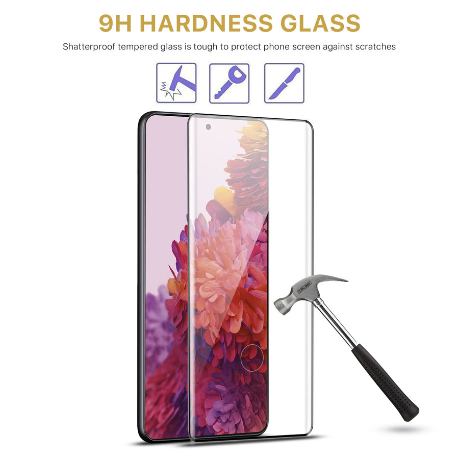 MyBat Pro Full Curve Coverage Tempered Glass Screen Protector for Samsung Galaxy S21 Ultra - Clear - RSS21USC83A-5.jpg