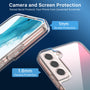 MyBat Pro Radiant Series ombre gradient Gummy Case for Samsung Galaxy S22 - Pink to Sky Blue Gradient - RSS22CSAMAT102-6.jpg