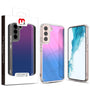 MyBat Pro Radiant Series ombre gradient Gummy Case for Samsung Galaxy S22 Plus - Rose to Dark Blue Gradient
