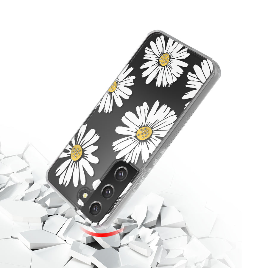 MyBat Pro Mood Diamond Series Case for Samsung Galaxy S22 Plus - Happy Daisies - RSS22PCSFSSD150-9.jpg
