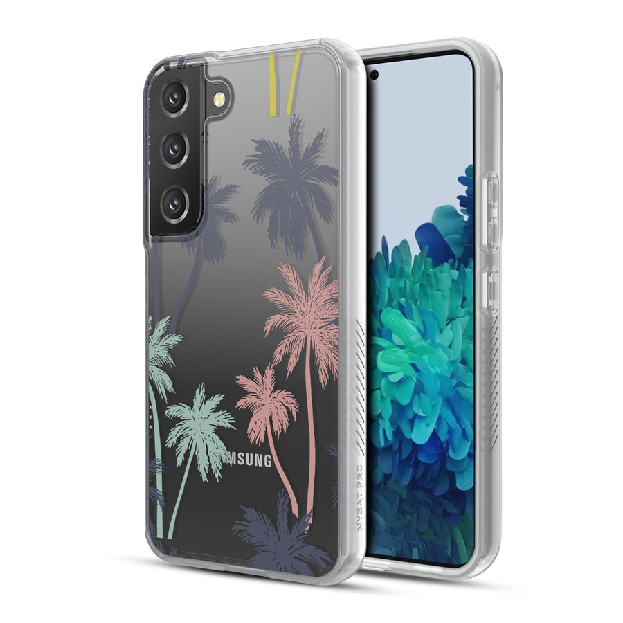 MyBat Pro Mood Series Case for Samsung Galaxy S22 Plus - Pastel Palms - RSS22PCSFSSM366-2.jpg