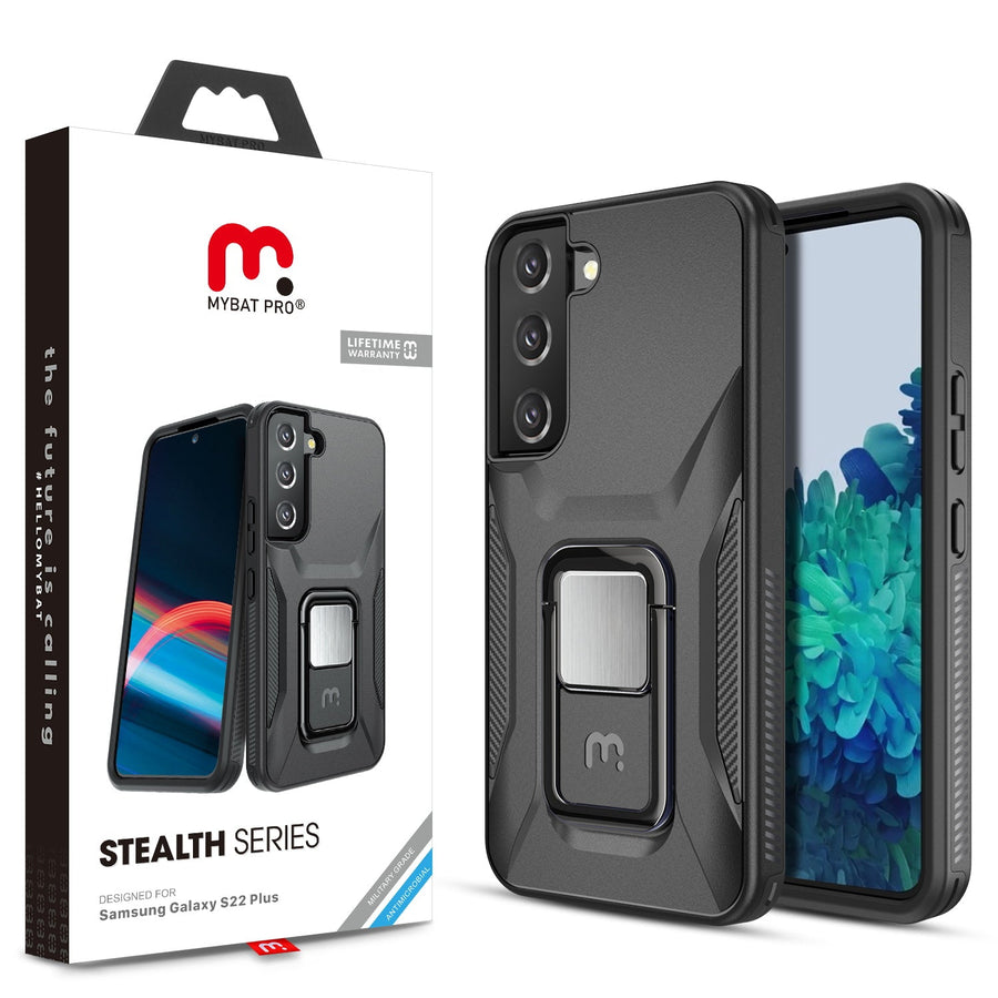 MyBat Pro Stealth Series Case for Samsung Galaxy S22 Plus - Black