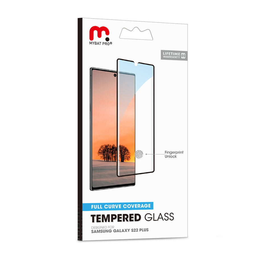 MyBat Pro Full Coverage Tempered Glass Screen Protector w/ Fingerprint Unlock for Samsung Galaxy S22 Plus - Clear - RSS22PSC85U-7.jpg