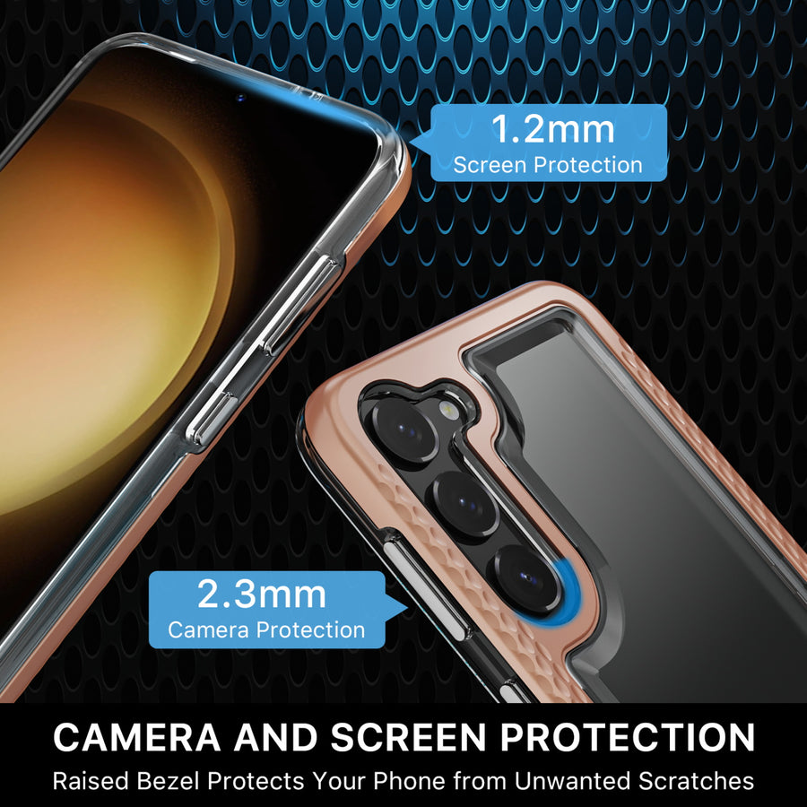 MyBat Pro Lux Series Case for Samsung Galaxy S23 - Rose Gold - RSS23CSG5TS003-4.jpg