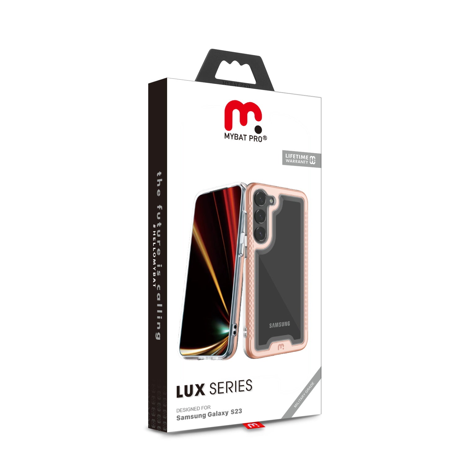 MyBat Pro Lux Series Case for Samsung Galaxy S23 - Rose Gold