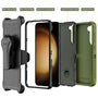 MyBat Pro Maverick Series Case w/ Holster for Samsung Galaxy S23 Plus - Army Green - RSS23PCS3NXS004-3.jpg
