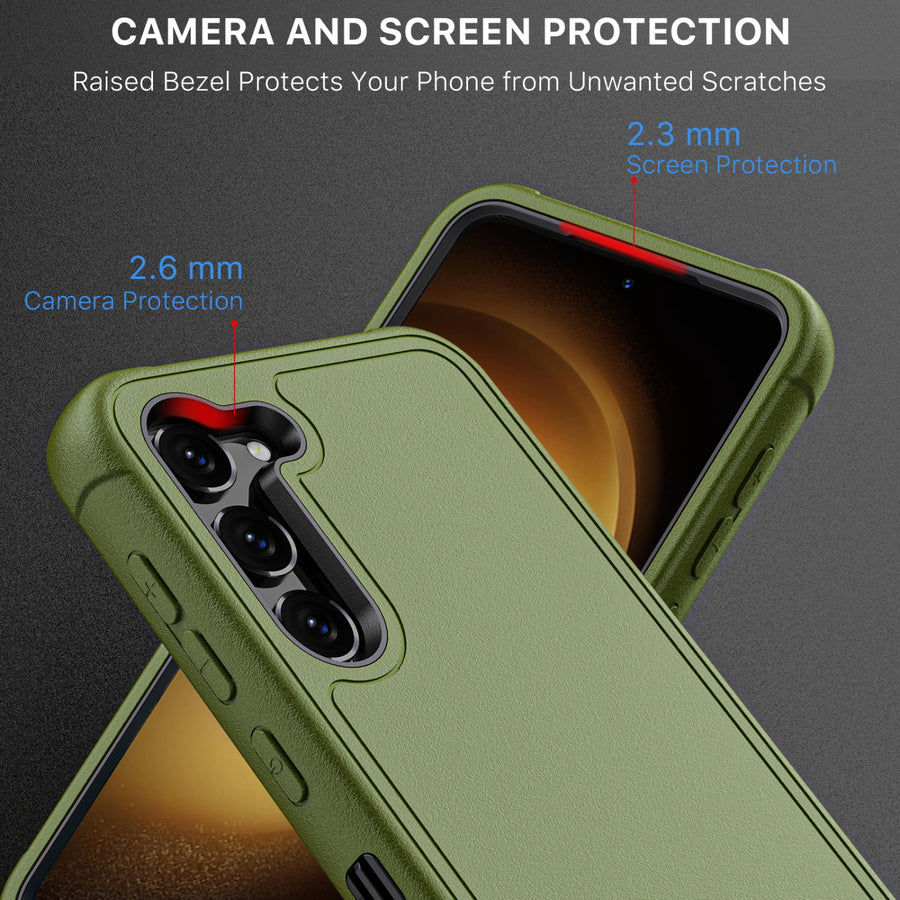MyBat Pro Maverick Series Case w/ Holster for Samsung Galaxy S23 Plus - Army Green - RSS23PCS3NXS004-5.jpg