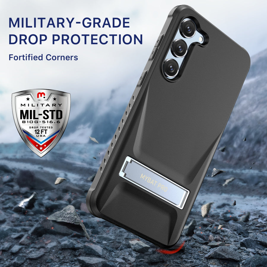 MyBat Pro Beyonder Series Case with Kickstand for Samsung Galaxy S23 Plus - Black - RSS23PCSAMBS001-6.jpg