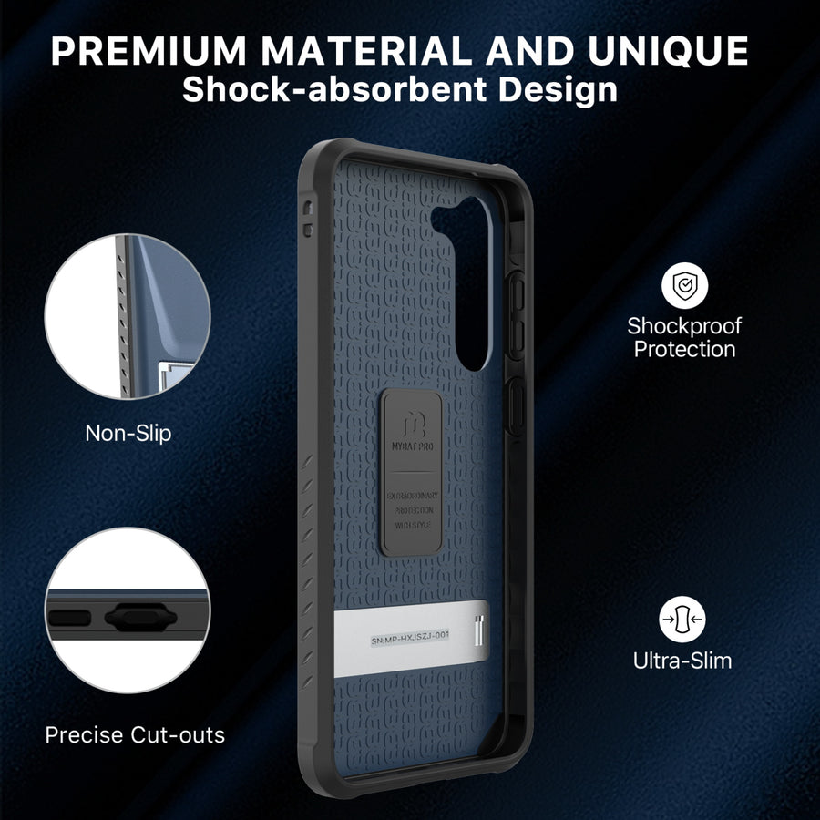 MyBat Pro Beyonder Series Case with Kickstand for Samsung Galaxy S23 Plus - Dark Blue - RSS23PCSAMBS002-4.jpg