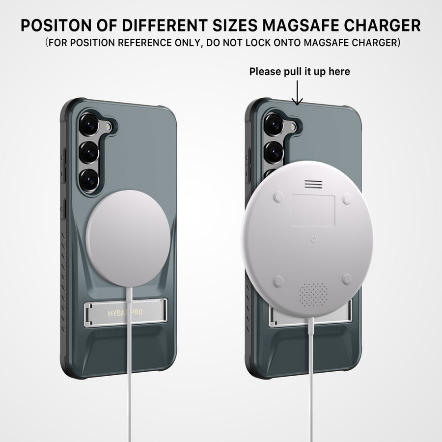 MyBat Pro Beyonder Series Case with Kickstand for Samsung Galaxy S23 Plus - Gray - RSS23PCSAMBS003-3.jpg