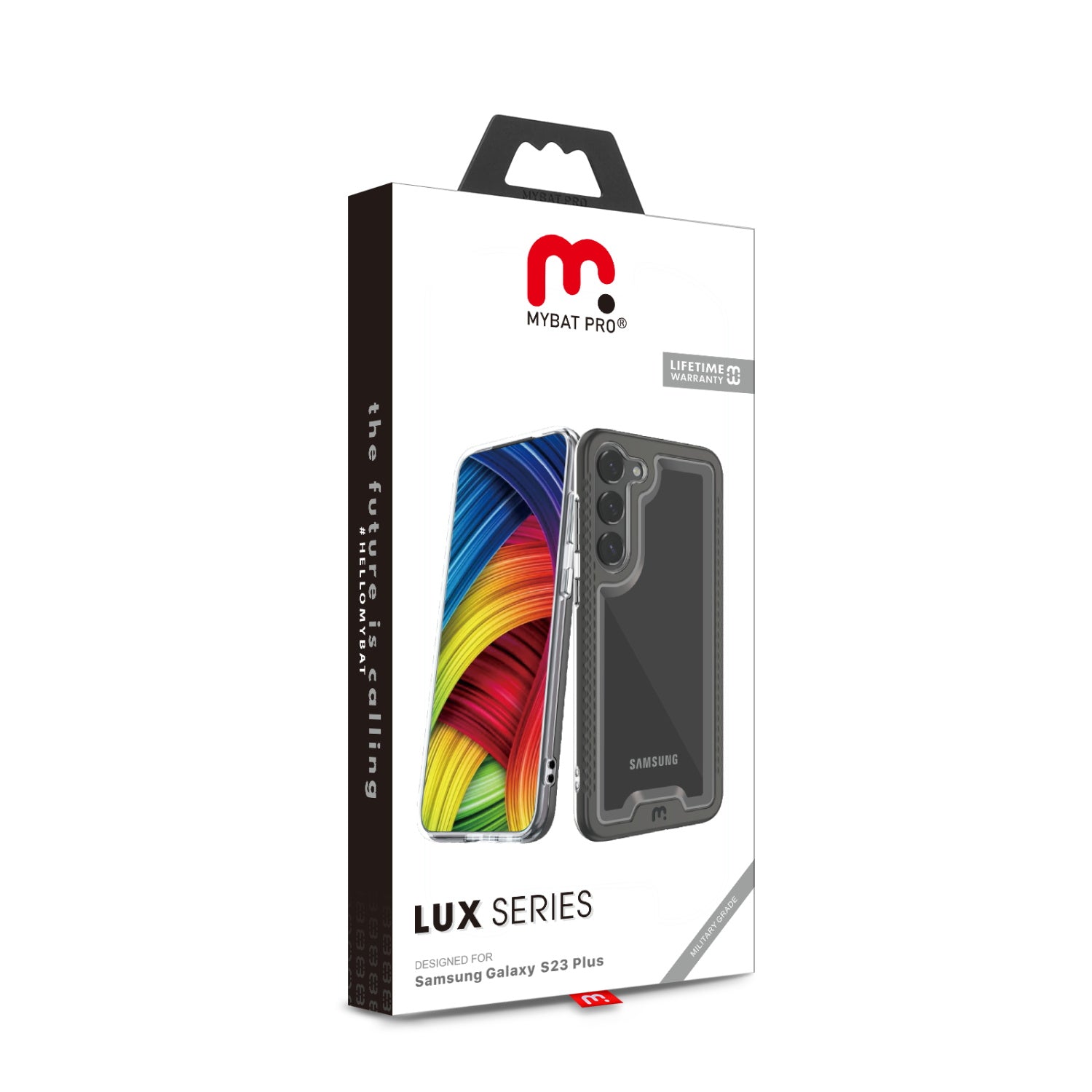 MyBat Pro Lux Series Case for Samsung Galaxy S23 Plus - Black