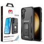 MyBat Pro Antimicrobial Stealth Series (with Stand) for Samsung Galaxy S23 Plus - Black / Black - RSS23PCSSTSS001-1.jpg