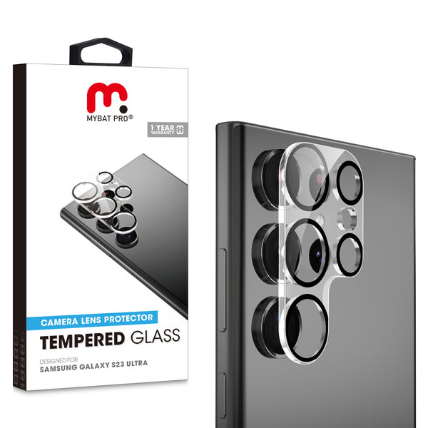 MyBat Pro Tempered Glass Lens Protector (2.5D) for Samsung Galaxy S23 Ultra - Clear - RSS23USCLE81-1.jpg