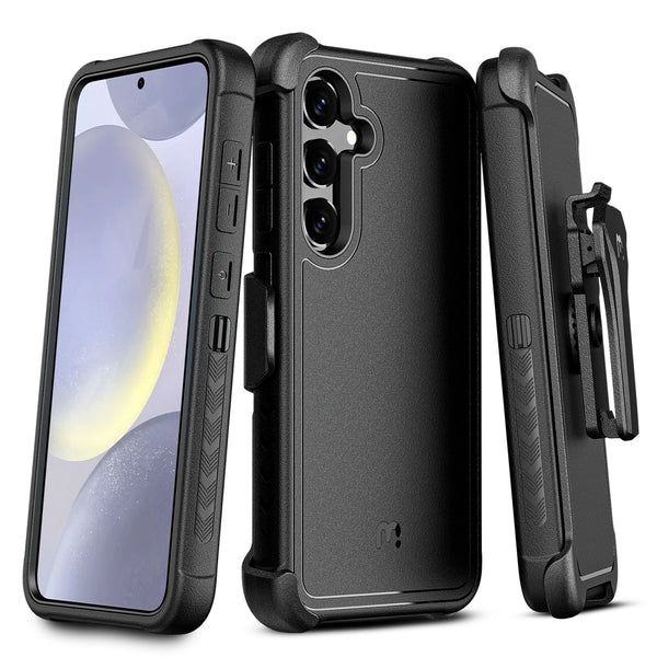 MyBat Pro Maverick Series Case w/ Holster for Samsung Galaxy S24 Plus - Black - RSS24PCS3NXS001-2.jpg