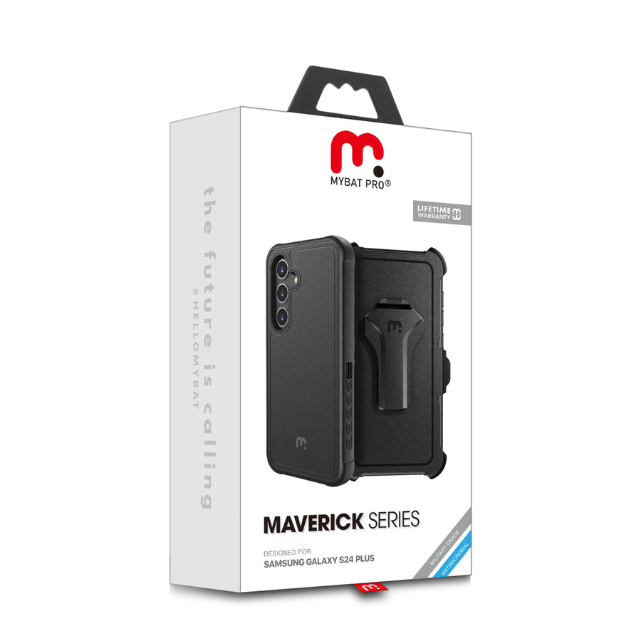MyBat Pro Maverick Series Case w/ Holster for Samsung Galaxy S24 Plus - Black - RSS24PCS3NXS001-7.jpg