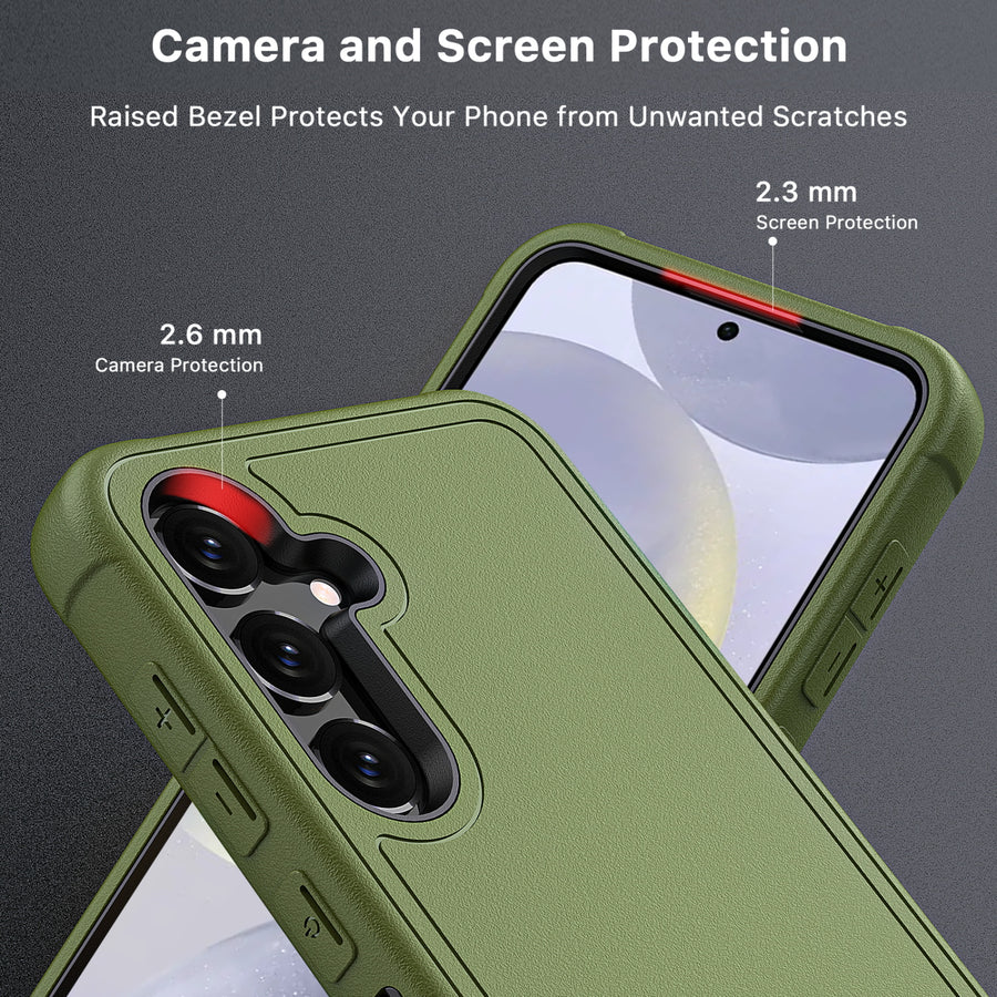 MyBat Pro Maverick Series Case w/ Holster for Samsung Galaxy S24 Plus - Army Green - RSS24PCS3NXS004-4.jpg