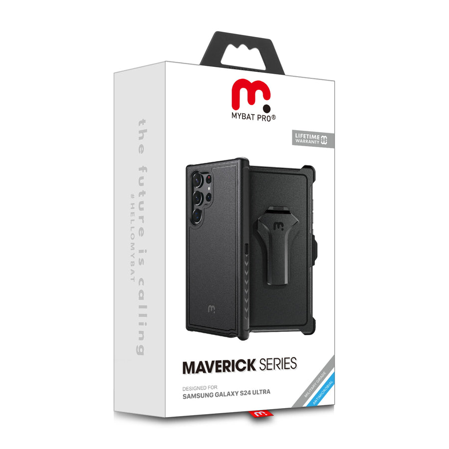 MyBat Pro Maverick Series Case w/ Holster for Samsung Galaxy S24 Ultra - Black - RSS24UCS3NXS001-20.JPG