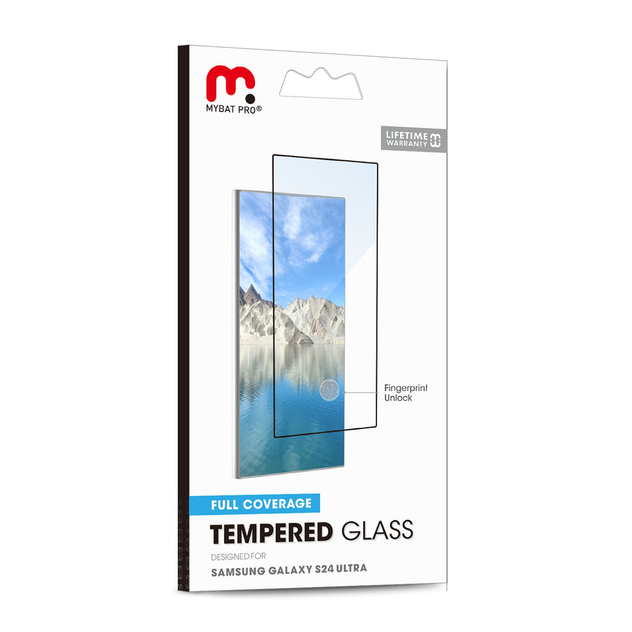 MyBat Pro Full Coverage Tempered Glass Screen Protector (Fingerprint Unlock) for Samsung Galaxy S24 Ultra - Black - RSS24USC85U-7.jpg