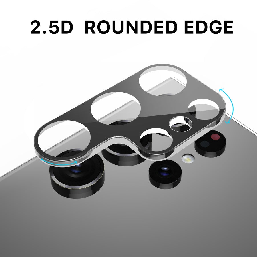 MyBat Pro Tempered Glass Lens Protector (2.5D) for Samsung Galaxy S24 Ultra - Clear - RSS24USCLE81-5.jpg
