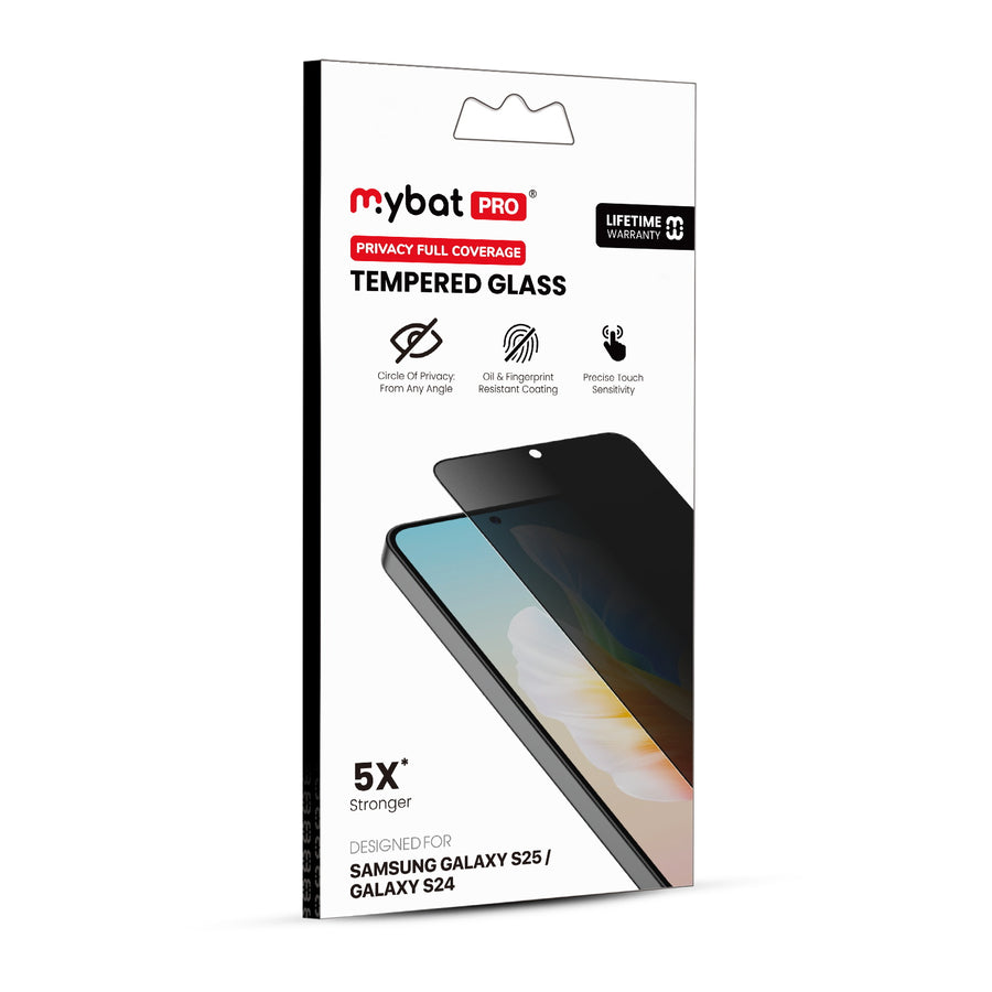 MyBat Pro Privacy Full Coverage Tempered Glass Screen Protector (Fingerprint Unlock) for Samsung Galaxy S25 / Galaxy S24 - Black - RSS25SCF111U-7.jpg