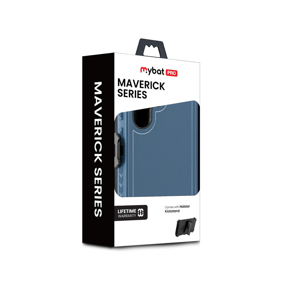 MyBat Pro Maverick Series Case w/ Holster for Samsung Galaxy S25 Ultra - Blue - RSS25UCS3NXS002-9.jpg