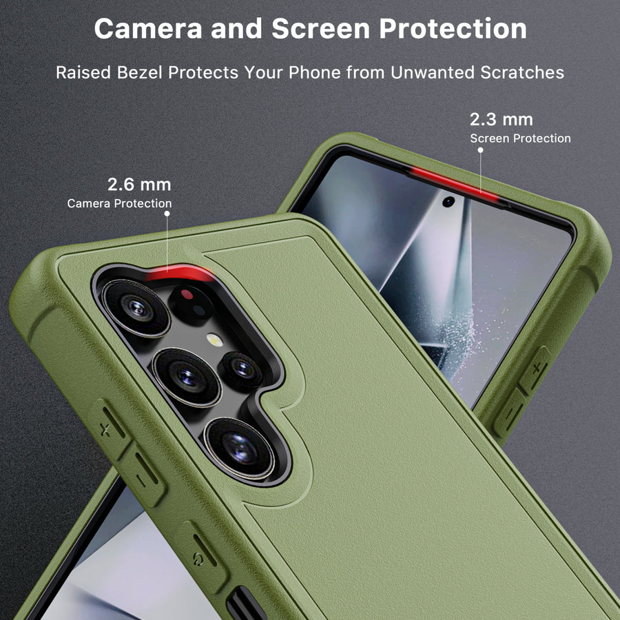 MyBat Pro Maverick Series Case w/ Holster for Samsung Galaxy S25 Ultra - Army Green - RSS25UCS3NXS004-4.jpg