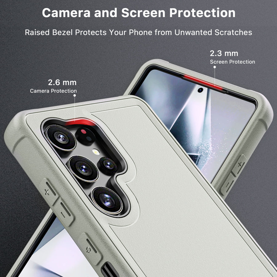 MyBat Pro Maverick Series Case w/ Holster for Samsung Galaxy S25 Ultra - Grey - RSS25UCS3NXS005-4.jpg