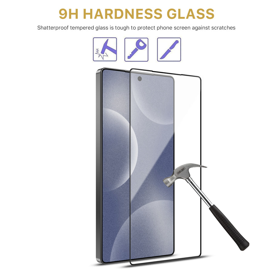 MyBat Pro Full Coverage Tempered Glass Screen Protector (Fingerprint Unlock) for Samsung Galaxy S25 Ultra - Black - RSS25USC85U-5.jpg