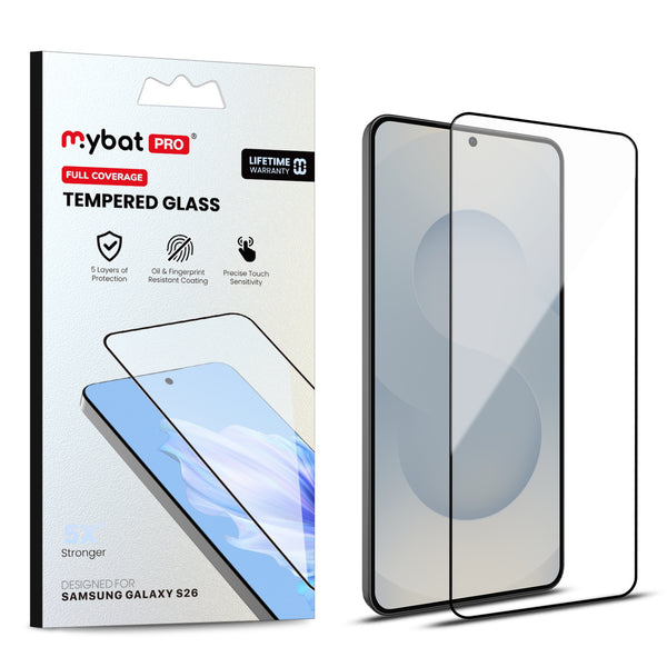 MyBat Pro Full Coverage Tempered Glass Screen Protector (Fingerprint Unlock) for Samsung Galaxy S26 - Black - RSS26SC85U-1.jpg