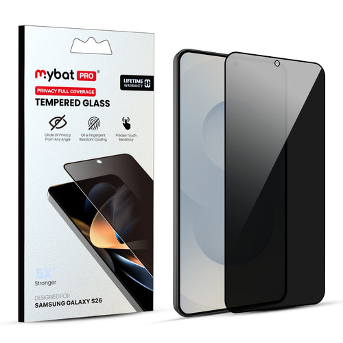 MyBat Pro Privacy Full Coverage Tempered Glass Screen Protector (Fingerprint Unlock) for Samsung Galaxy S26 - Black - RSS26SCF111U-1.jpg