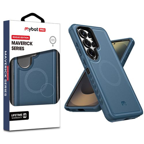 MyBat Pro Maverick Series Rogue Edition MagSafe Case for Samsung Galaxy S26 Ultra - Blue - RSS26UCS2NXMS002-1.jpg