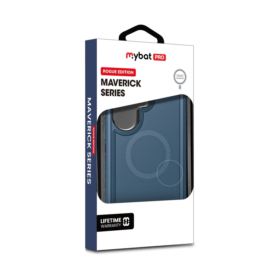 MyBat Pro Maverick Series Rogue Edition MagSafe Case for Samsung Galaxy S26 Ultra - Blue