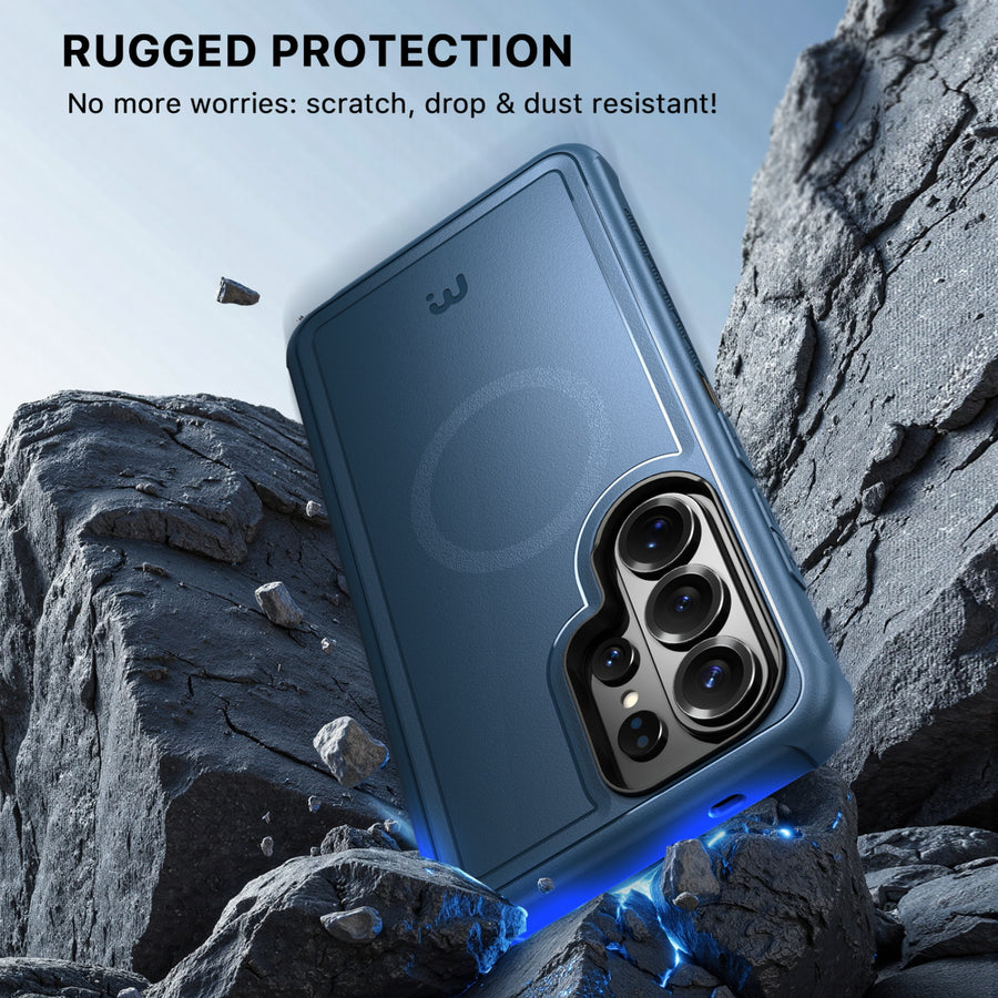 MyBat Pro Maverick Series Rogue Edition MagSafe Case for Samsung Galaxy S26 Ultra - Blue - RSS26UCS2NXMS002-5.jpg