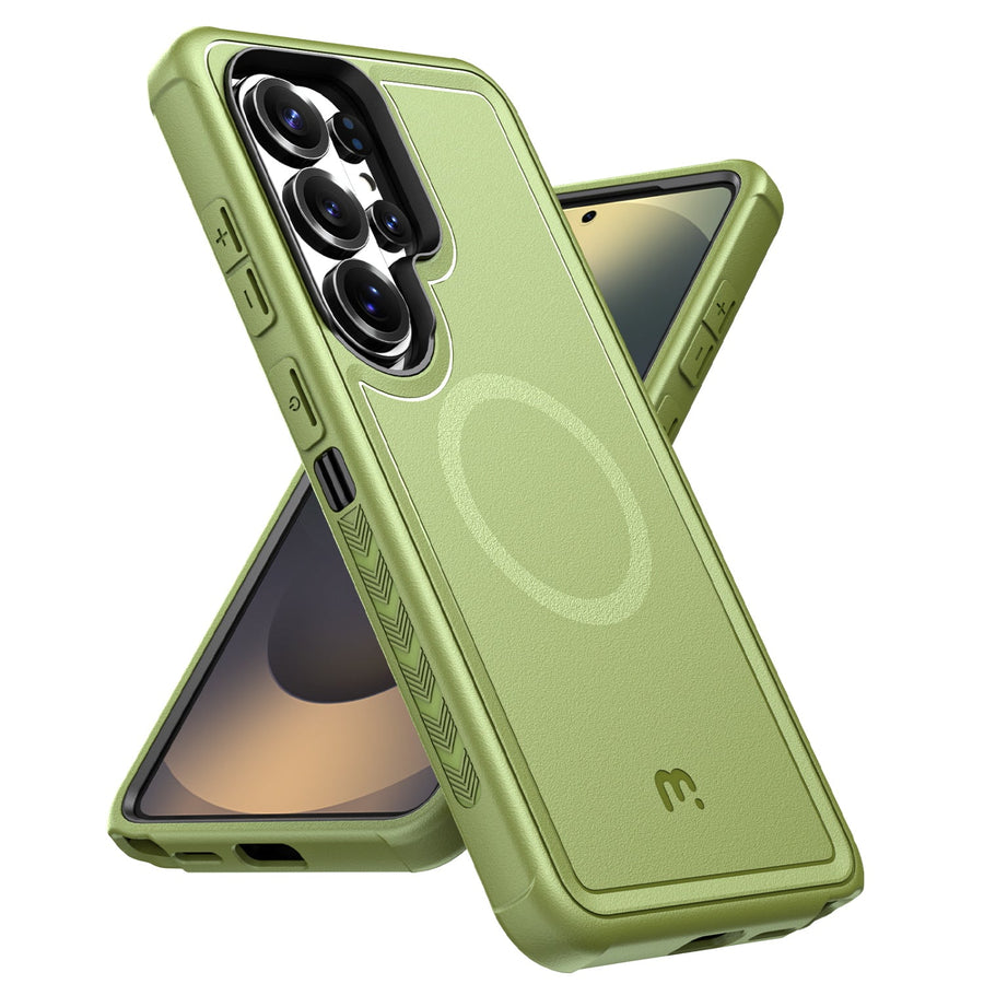 MyBat Pro Maverick Series Rogue Edition MagSafe Case for Samsung Galaxy S26 Ultra - Army Green