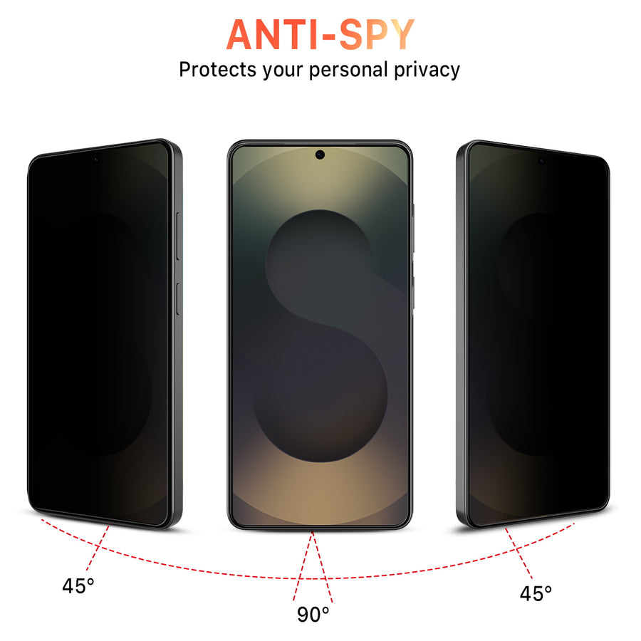 MyBat Pro Privacy Full Coverage Tempered Glass Screen Protector (Fingerprint Unlock) for Samsung Galaxy S26 Ultra - Black - RSS26USCF111U-4.jpg