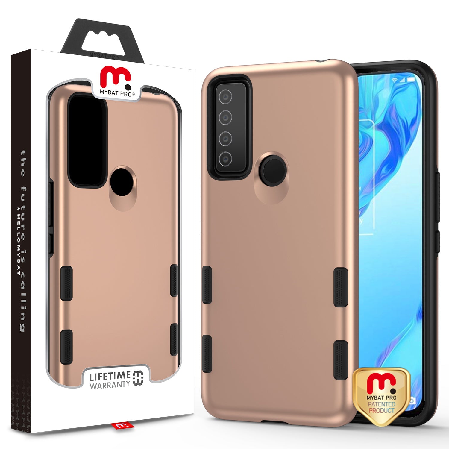 MyBat Pro Tuff Subs Series Case for TCL BF / 30 XE 5G - Rose Gold