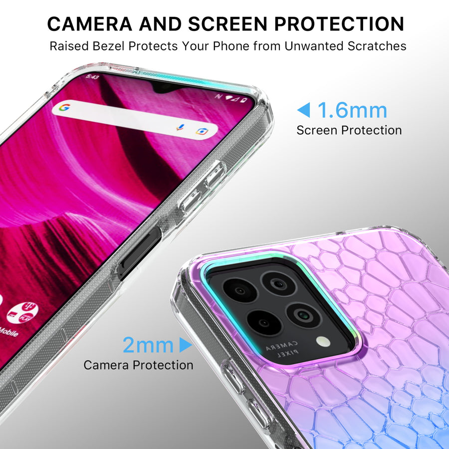 MyBat Pro Mood Series Case for T-mobile REVVL 6 Pro 5G - Iridescent Snake - RTMRV6PCSFSSM367-4.jpg