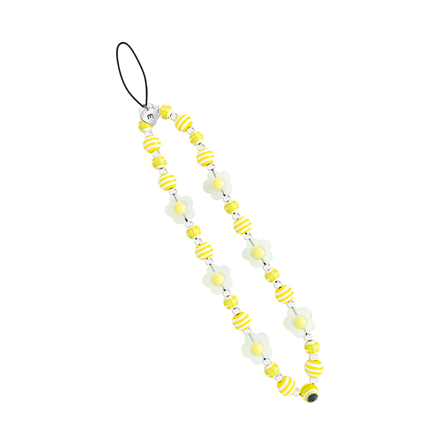 MyBat Pro Wristlet Phone Strap Charm - Yellow Daisy - RUNPCH002-2.jpg