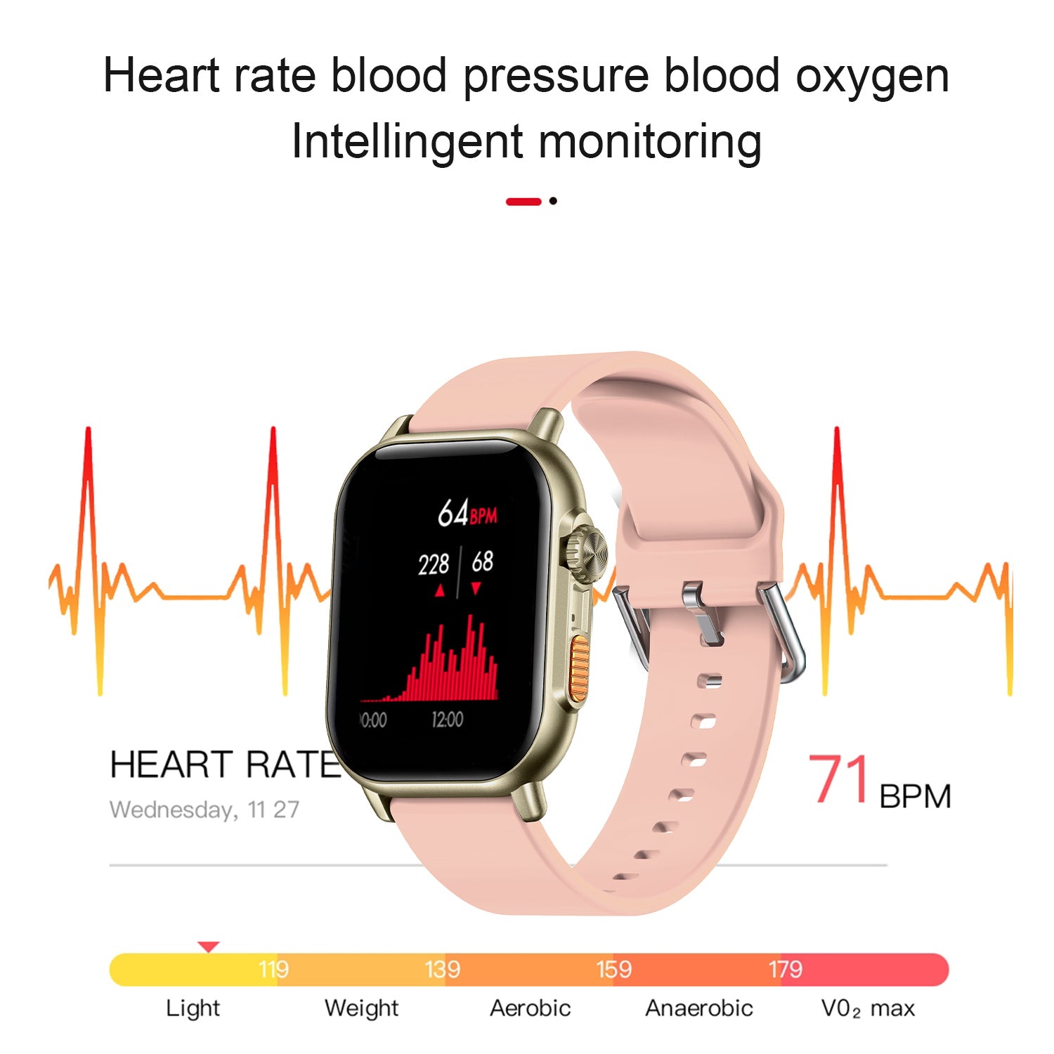 MyBat Pro Activate 4.0 Fitness Smartwatch - Gold - RWDSW001G-5.jpg